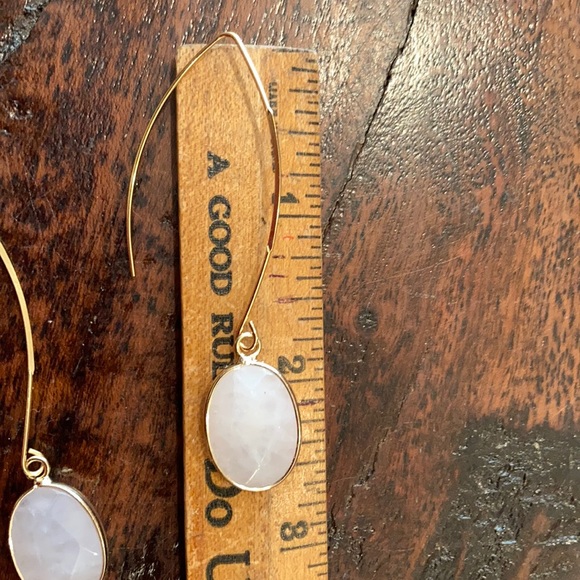 Rose Quartz Dangles - Picture 10 of 11